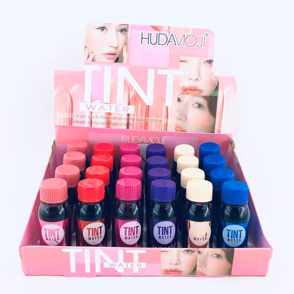 تینت لب طرح بطری هدی موجی 