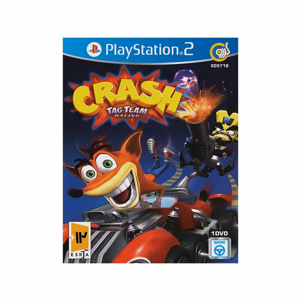 بازی Crash Tag Team Racing برای کنسول Playstation 2