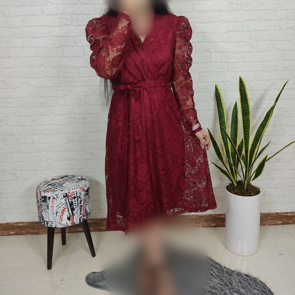پیراهن زنانه دانتل ترک