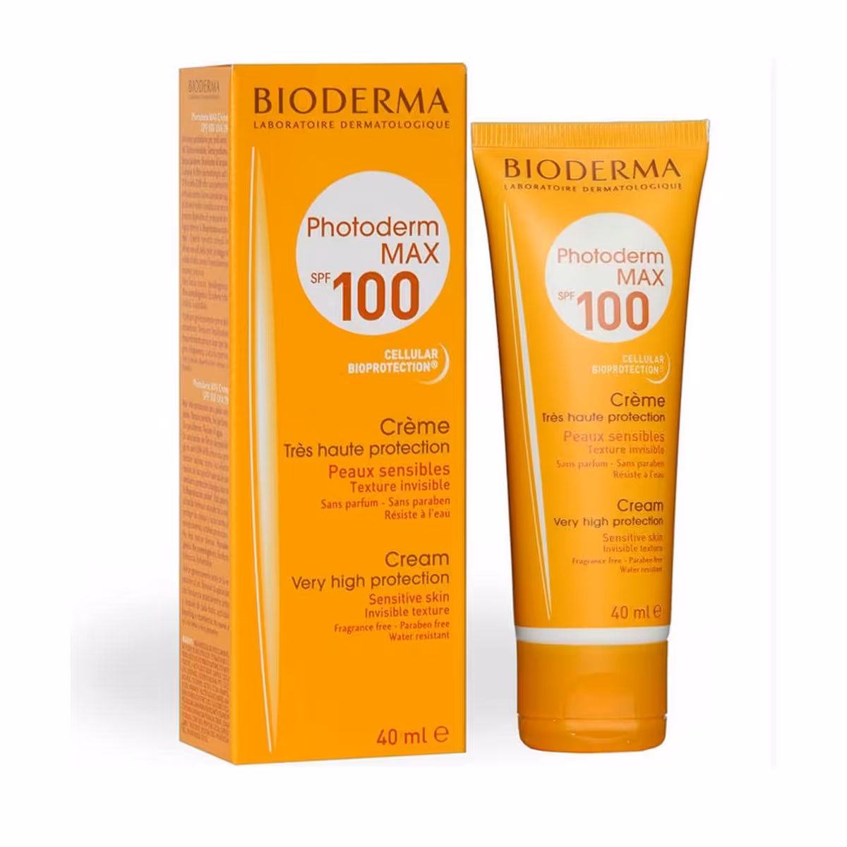 کرم ضد آفتاب اسپات بایودرما اصل  مدل max spf 100- رنگی