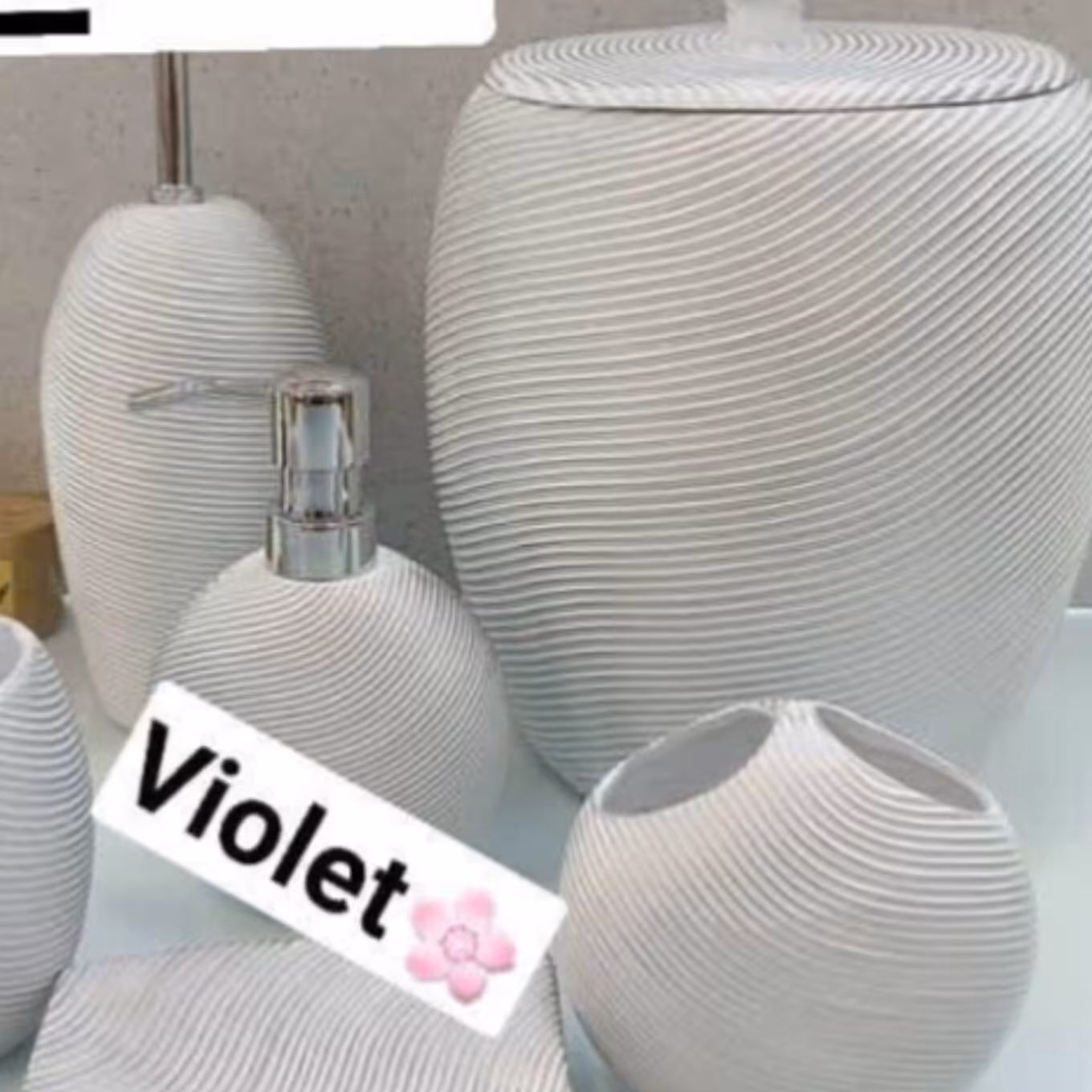 ست 6پارچه سرویس بهداشتی 