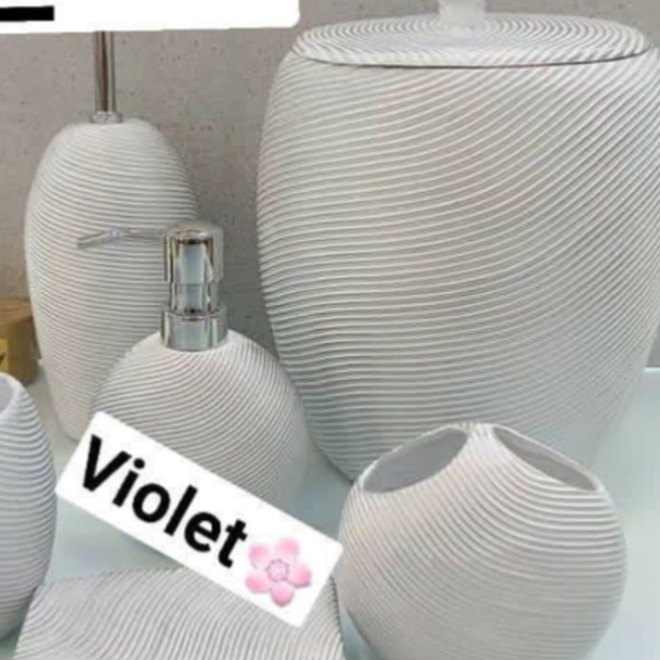 ست 6پارچه سرویس بهداشتی