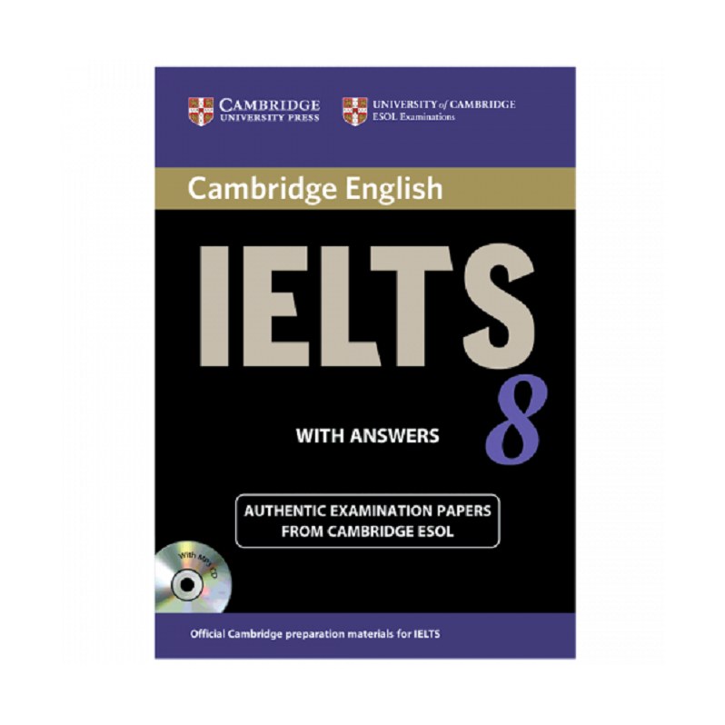 کتاب آیلتس کمبریج  Cambridge IELTS 8