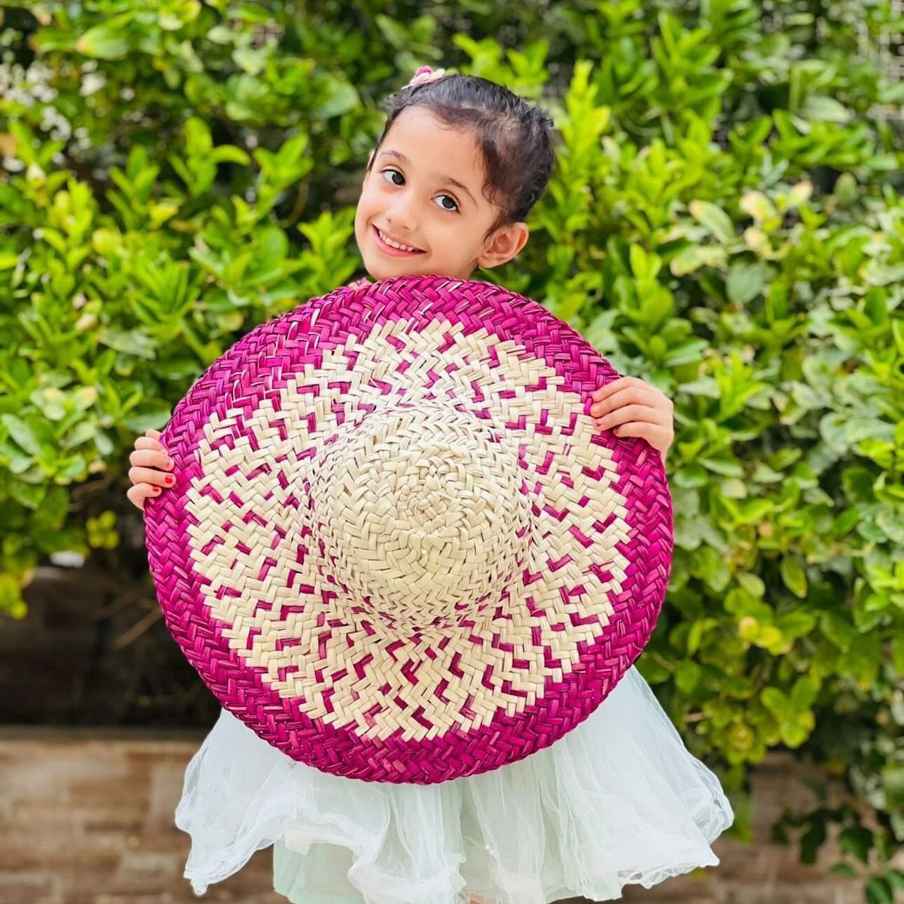 کلاه حصیری آفتابی