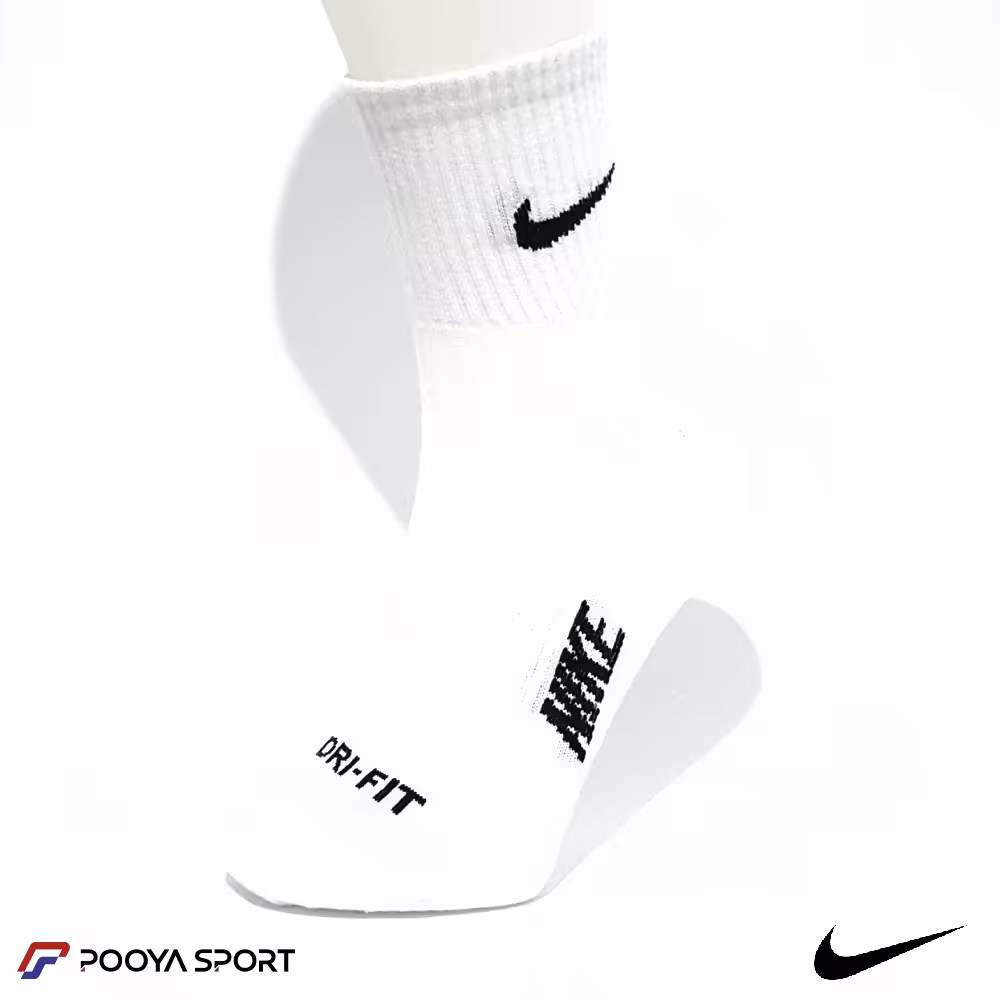 جوراب ورزشی نایک Nike ساق کوتاه اعلا سفید