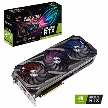 کارت گرافیک  ایسوس  مدل ROG-STRIX-RTX3080TI-12G-GAMING حافظه 12 گیگابایت