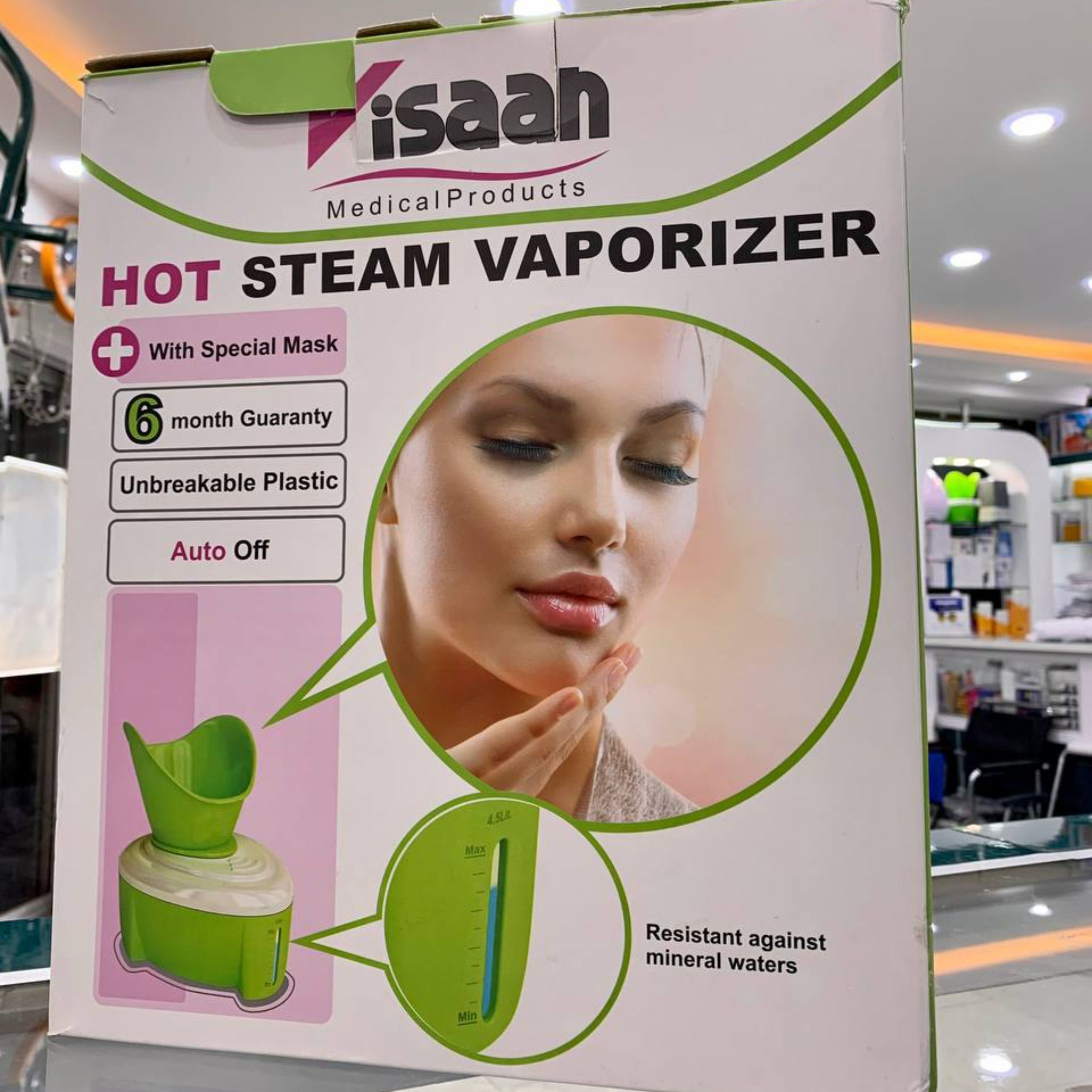 بخور گرم آنیساز مناسب برای انواع پوست