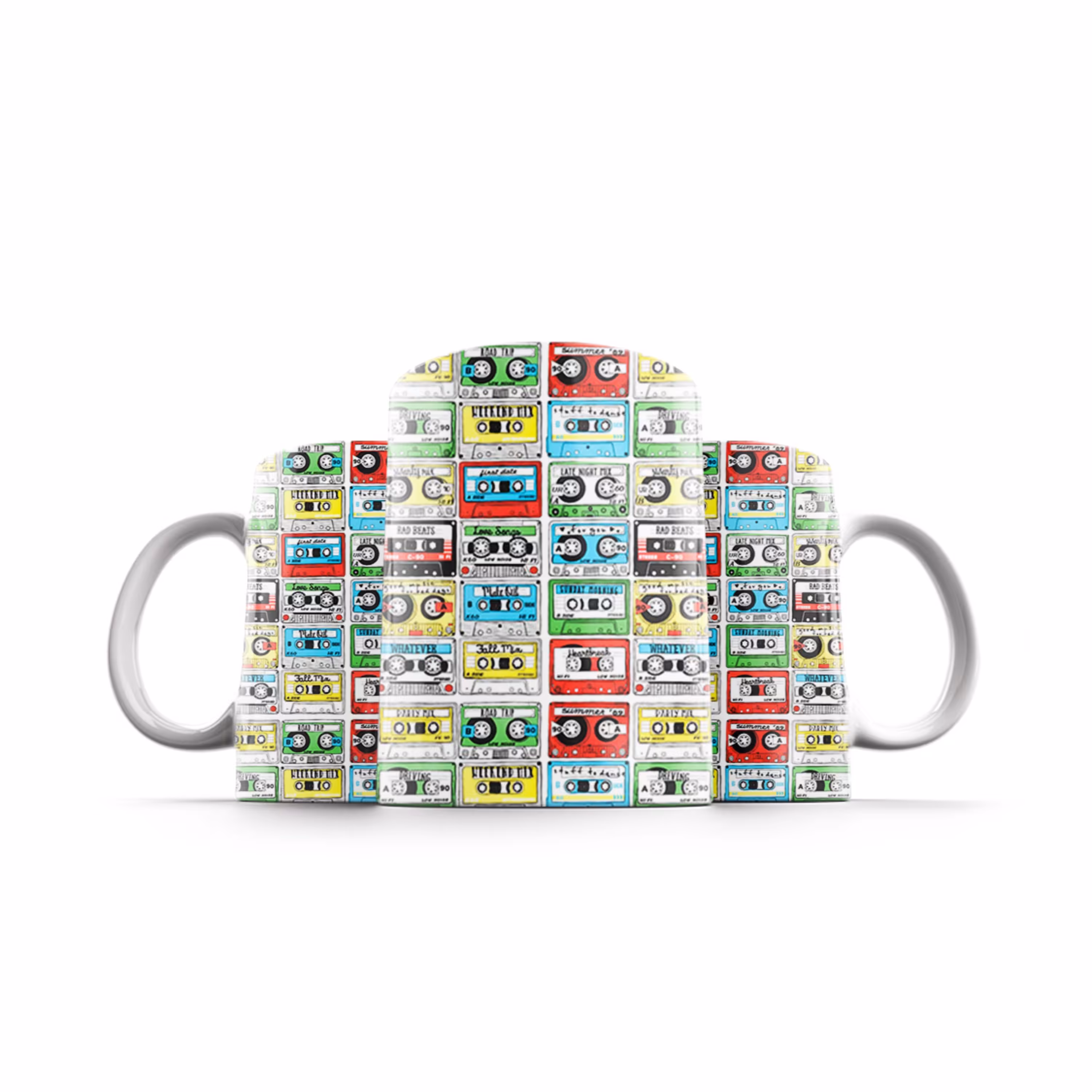 ماگ طرح نوار کاست کد cfp1861