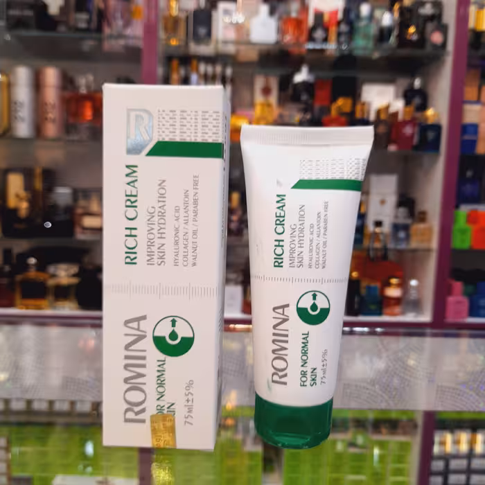 کرم ابرسان رومینا مناسب پوستهای نرمال 75 میل تاریخ اتقضا جدید