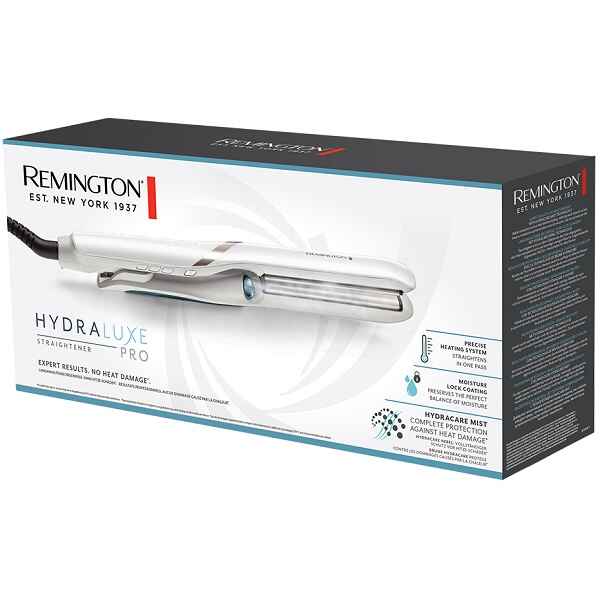 اتو موی بخاردار رمینگتون REMINGTON مدل هیدرا لوکس HYDRA LUXE | محفظه آب 48 میل