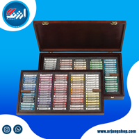 پاستل گچی 150 رنگ رامبراند جعبه چوبی