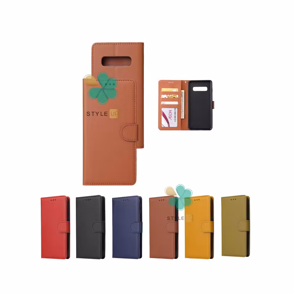 کیف چرم گوشی سامسونگ Galaxy S10 مدل ایمپریال قفل دار