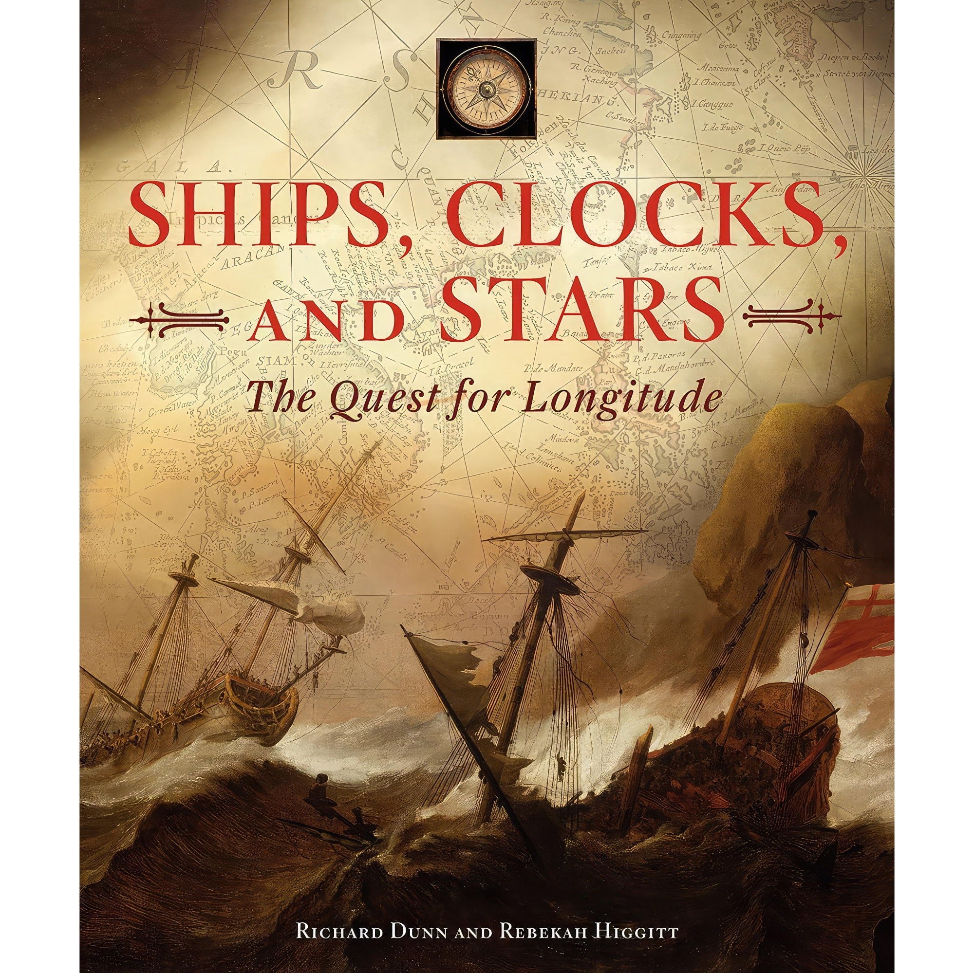کتاب زبان اصلی Ships Clocks and Stars اثر Richard DunnRebekah Higgitt