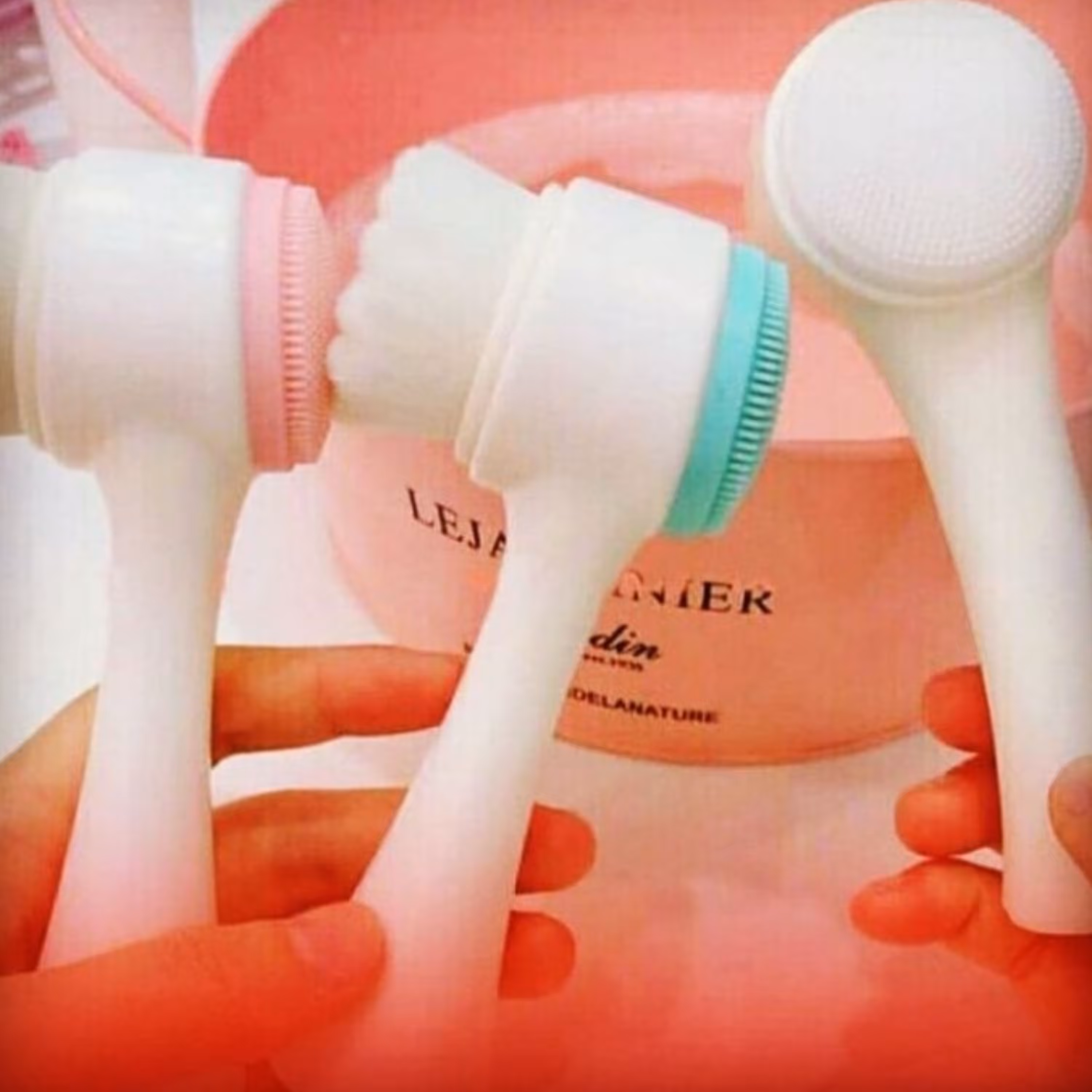 فیس براش دستی دو سر