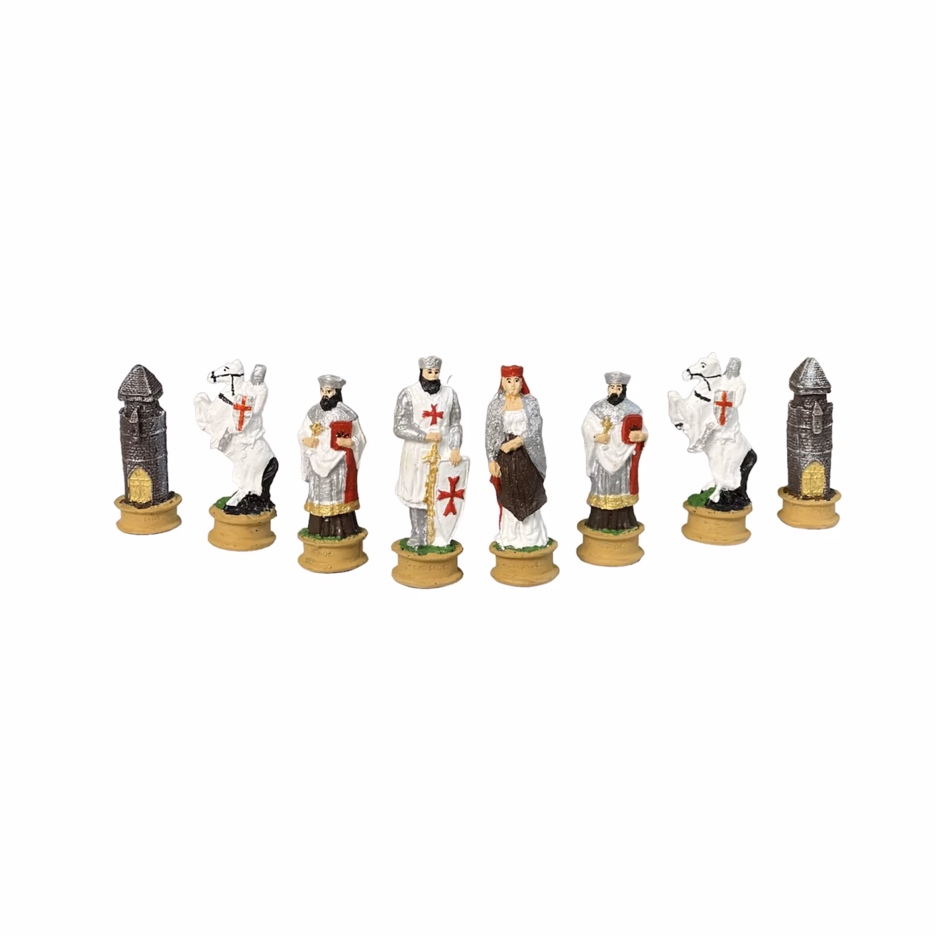 مهره شطرنج مدل پلی استر رنگی یونانی