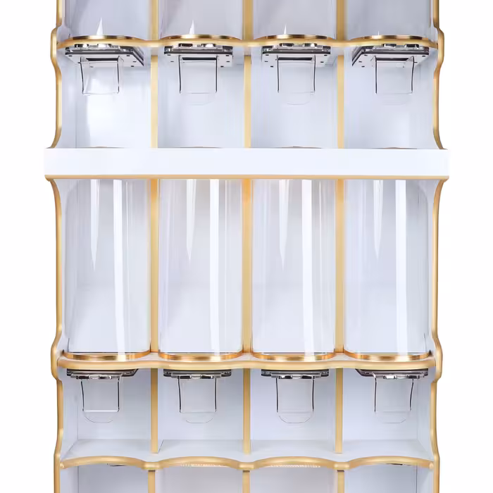 استند و قفسه مدل مکاشنیزه استوانه ای 12 مخزنه(ارسال رایگان به کل ایران)