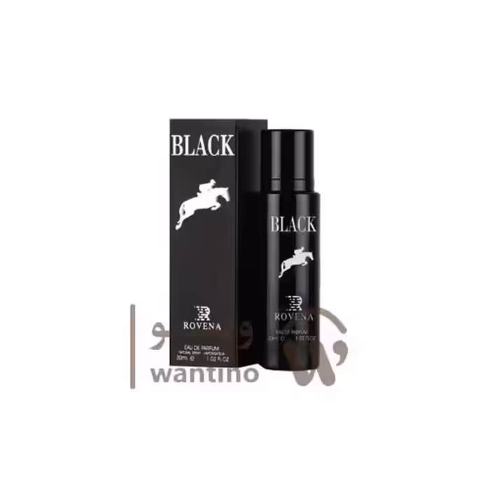 عطر ادکلن مردانه رالف لورن پولو مشکی روونا (Rovena Polo Black) 30 میل