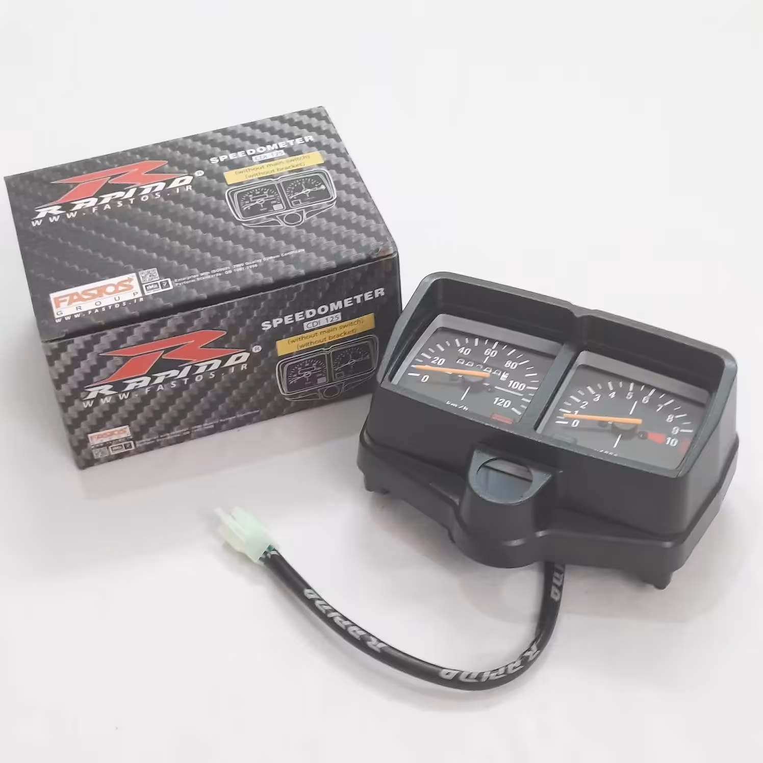 کیلومتر  موتورسیکلت  ساده  برند راپیدو 