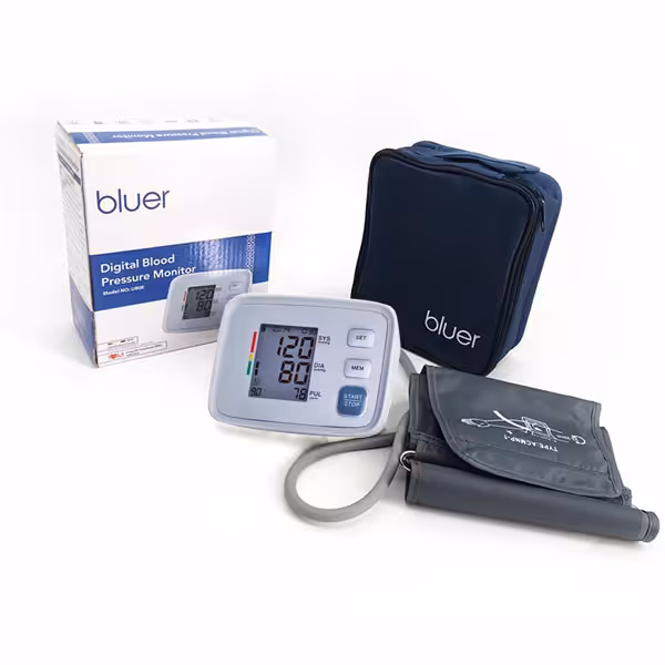 دستگاه فشارسنج بازویی دیجیتال سخنگو بلوئر با USB مدل U80E ( دارای آداپتور)