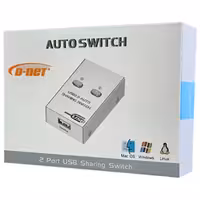 سوییچ 2 به 1 پرینتر اتوماتیک دی نت D-NET