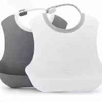 پیشبند کاسه دار2عددی تویست شیک Twistshake(اورجینال)رنگ سفید طوسی،صورتی یاسی،آبی سبز