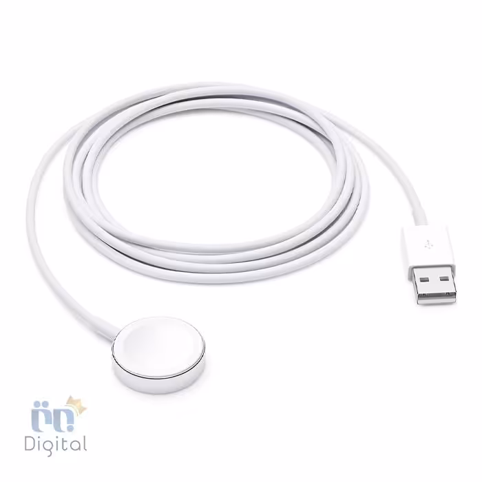 کابل شارژ مغناطیسی ساعت هوشمند اپل به طول 1 متر