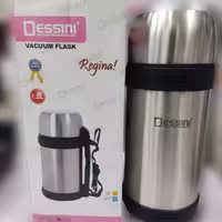 فلاسک تمام استیل 1200 میلی لیتر برند دسینی جنس درجه یک مدل 600 با نگهداری دمای بالا مخصوص نوشیدنی های گرم و سرد 