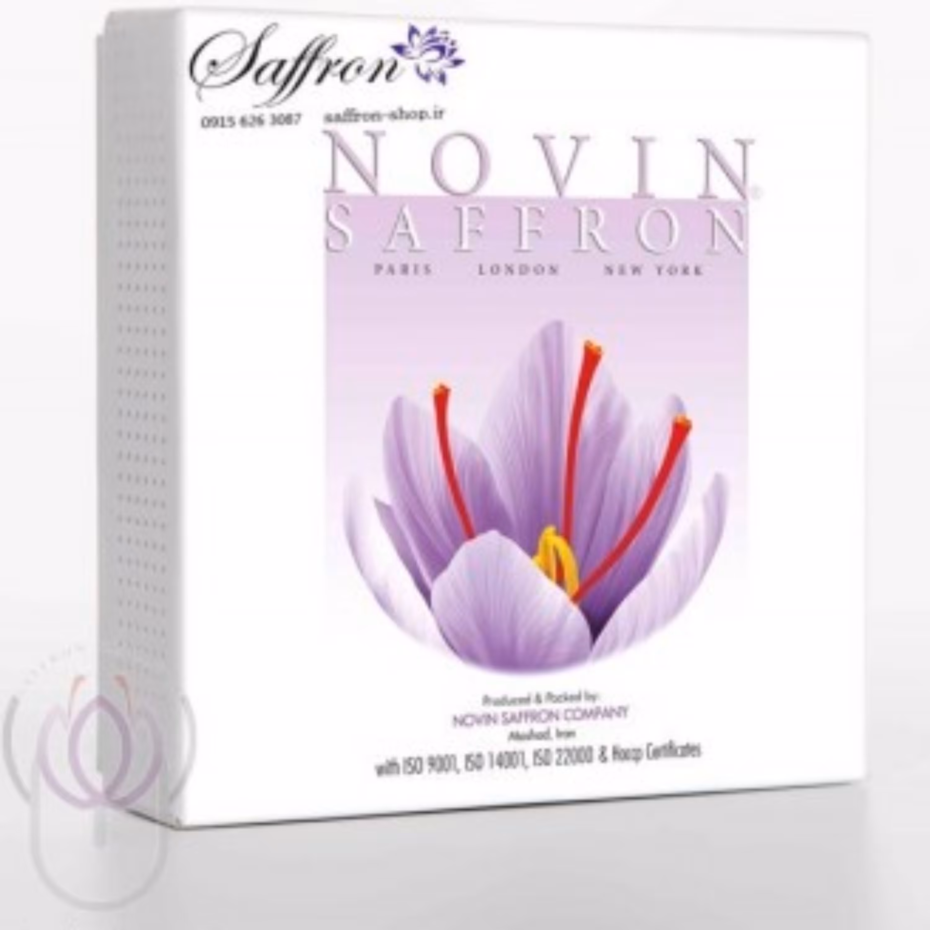 نوین زعفران 3 گرم لاکچری