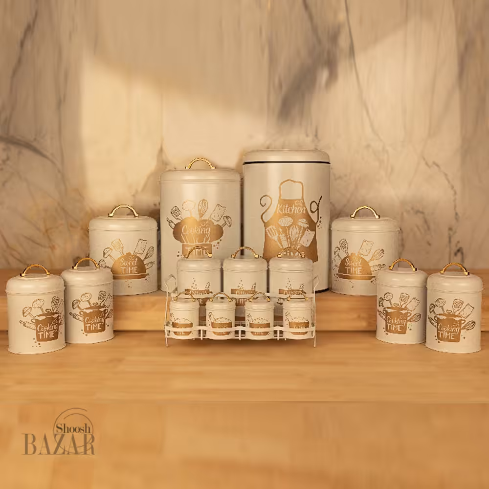 سرویس آشپزخانه 16 پارچه بی وی کی مدل Time