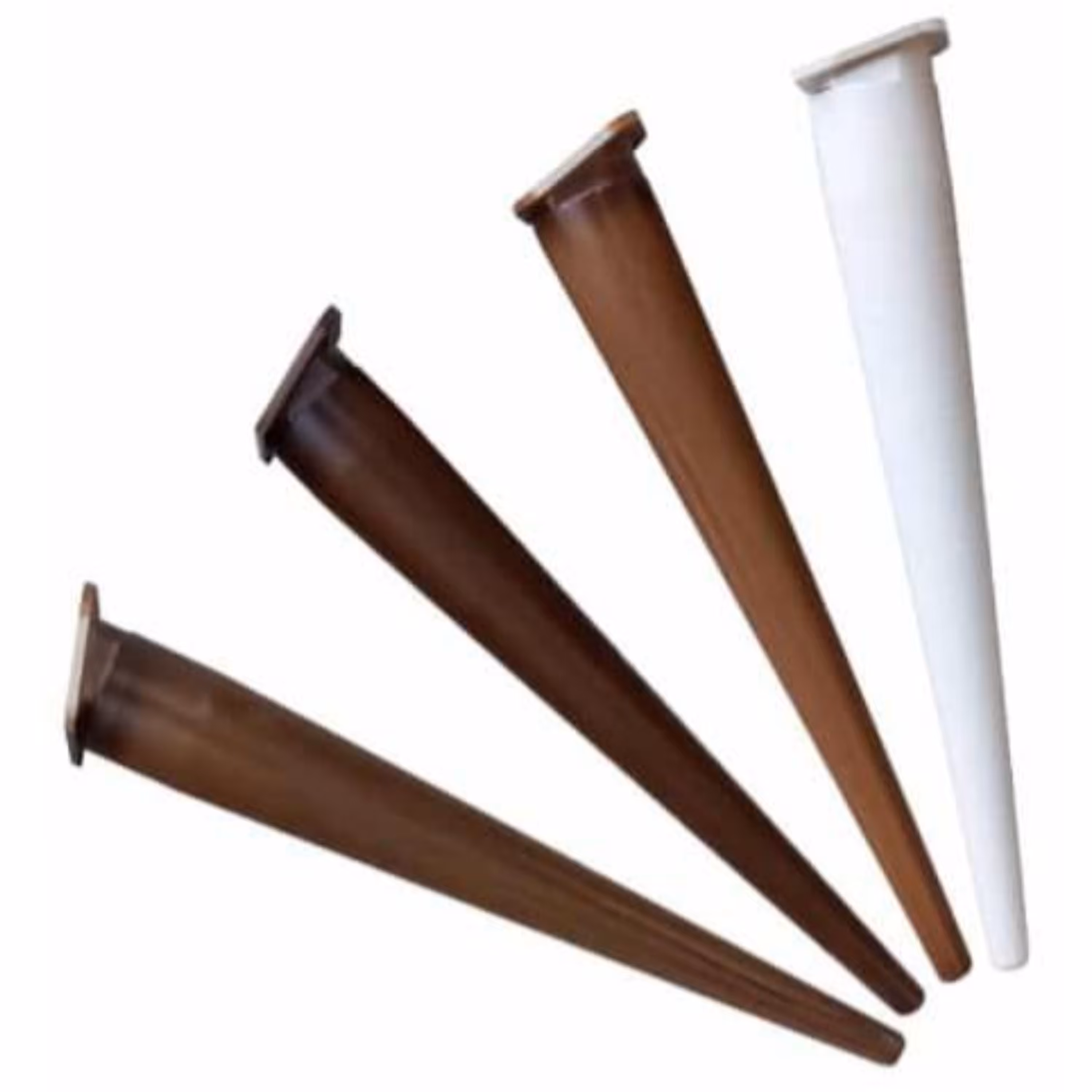 پایه مخروطی دوکی پلیمری پلاستیکی  23 سانتی