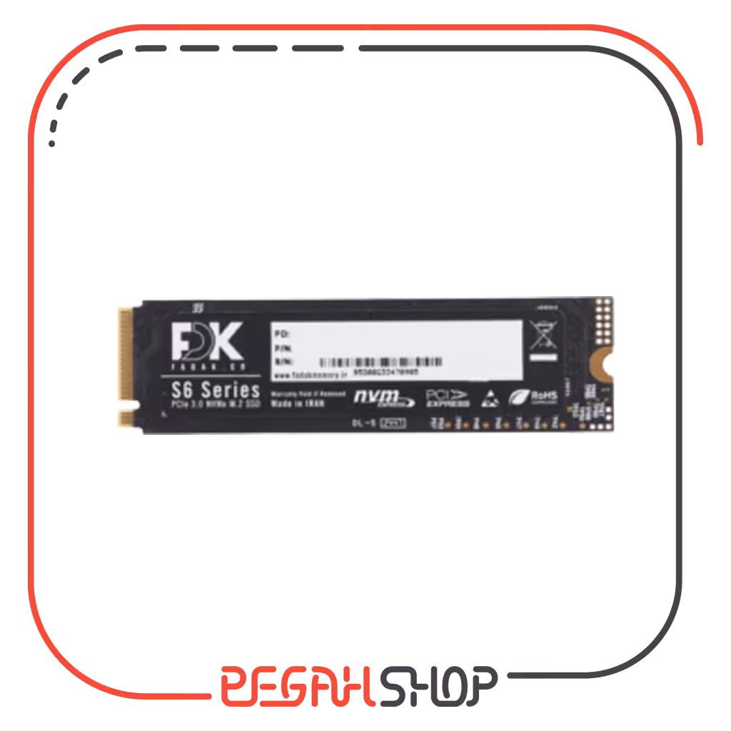 حافظه SSD برند FDK مدل  2280 S6 M.2 ظرفیت 128G