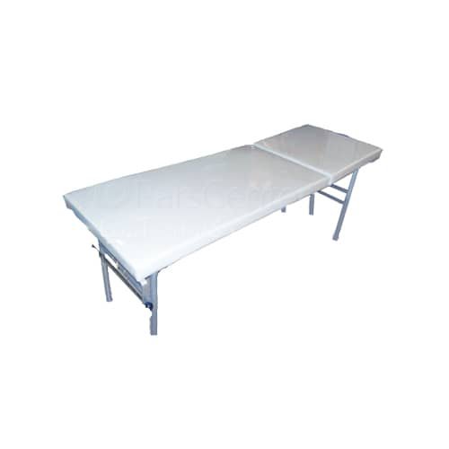 تخت معاینه پایه تاشو تک شکن (به صورت پس کرایه)