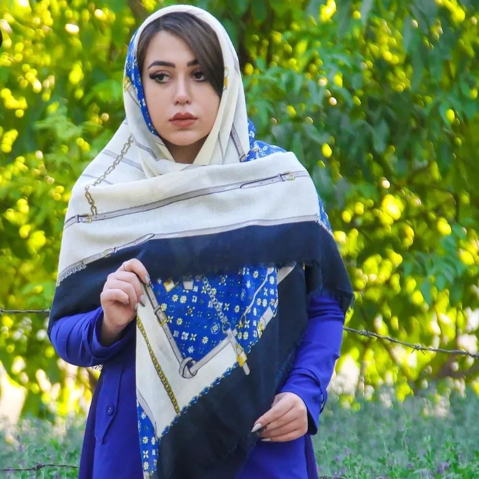 روسری نخی پنبه وارداتی چهارفصل