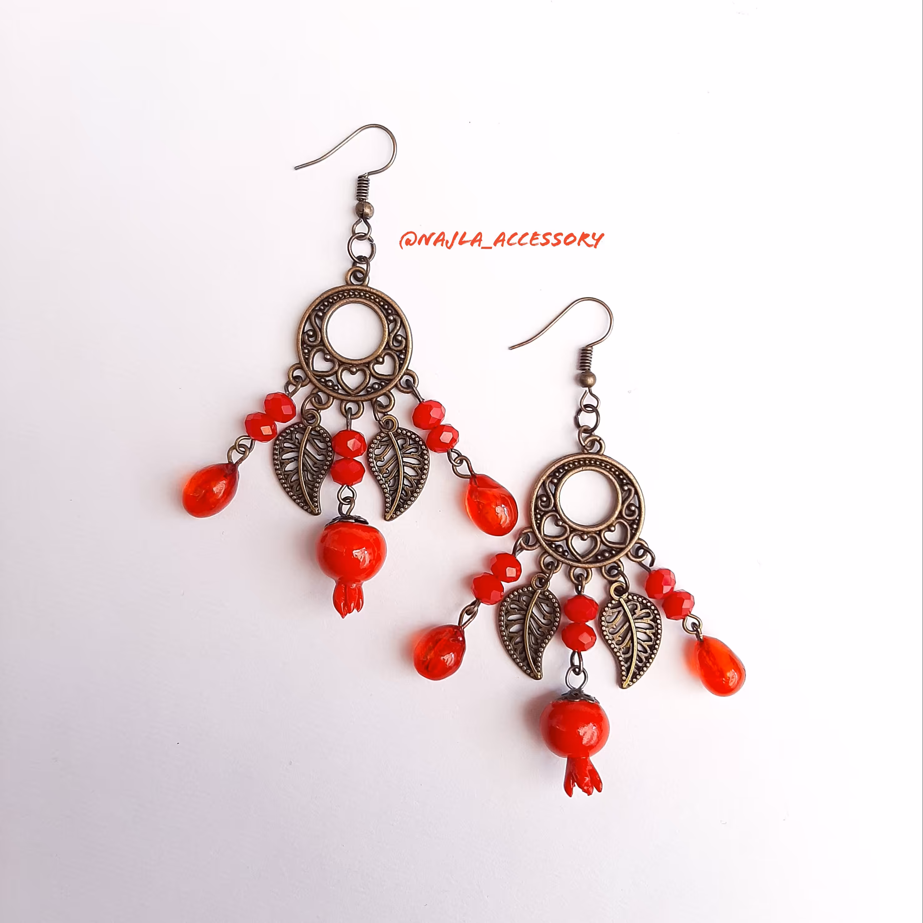 گوشواره یلدایی دلبر  برنز