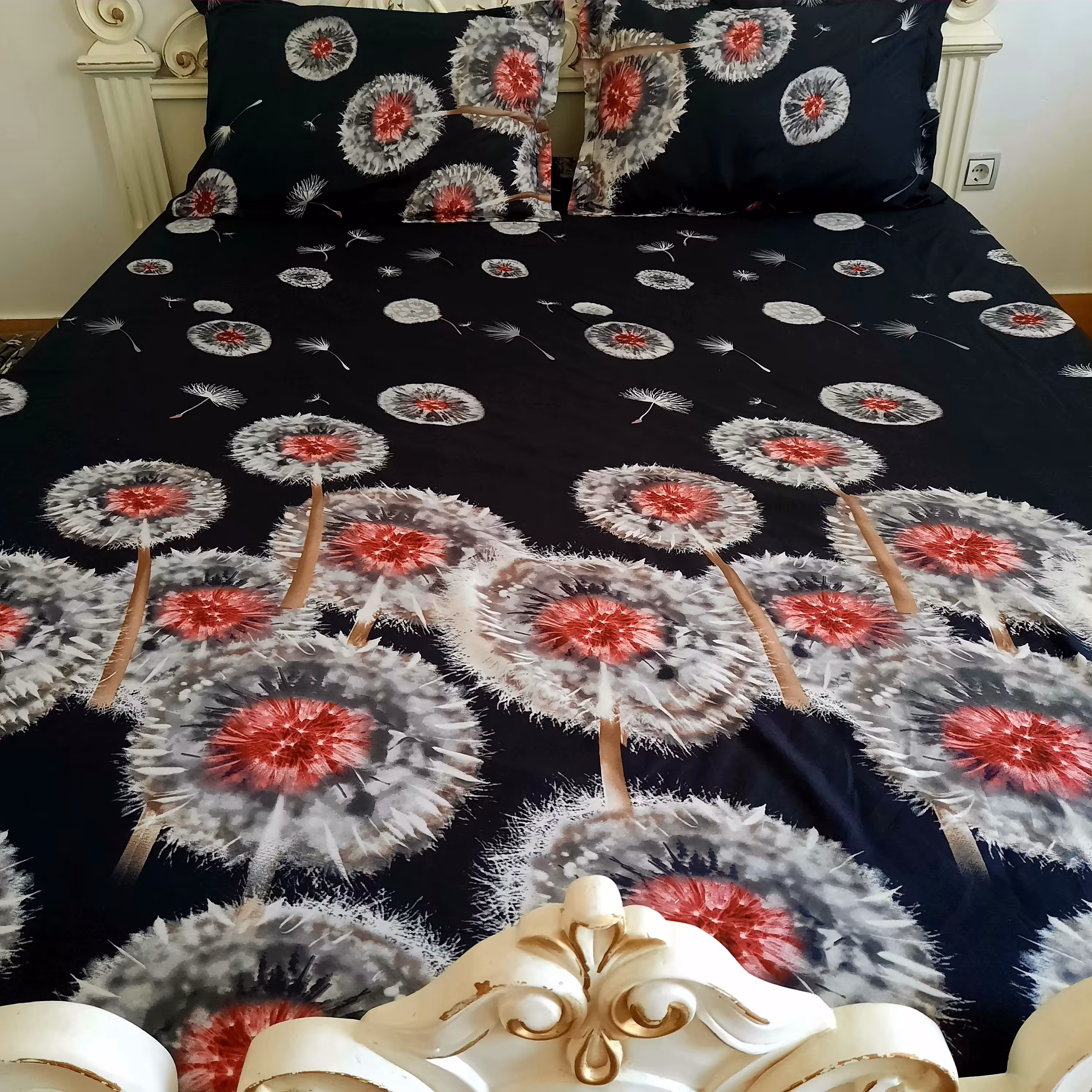 ست دونفره کاور کش خوشخواب وروبالشی زیپ دار