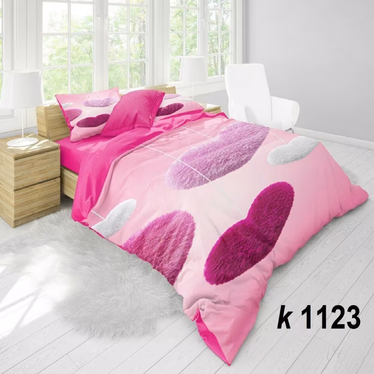 سرویس روتختی ترک إو turkev کد K-1123 دونفره 6 تکه