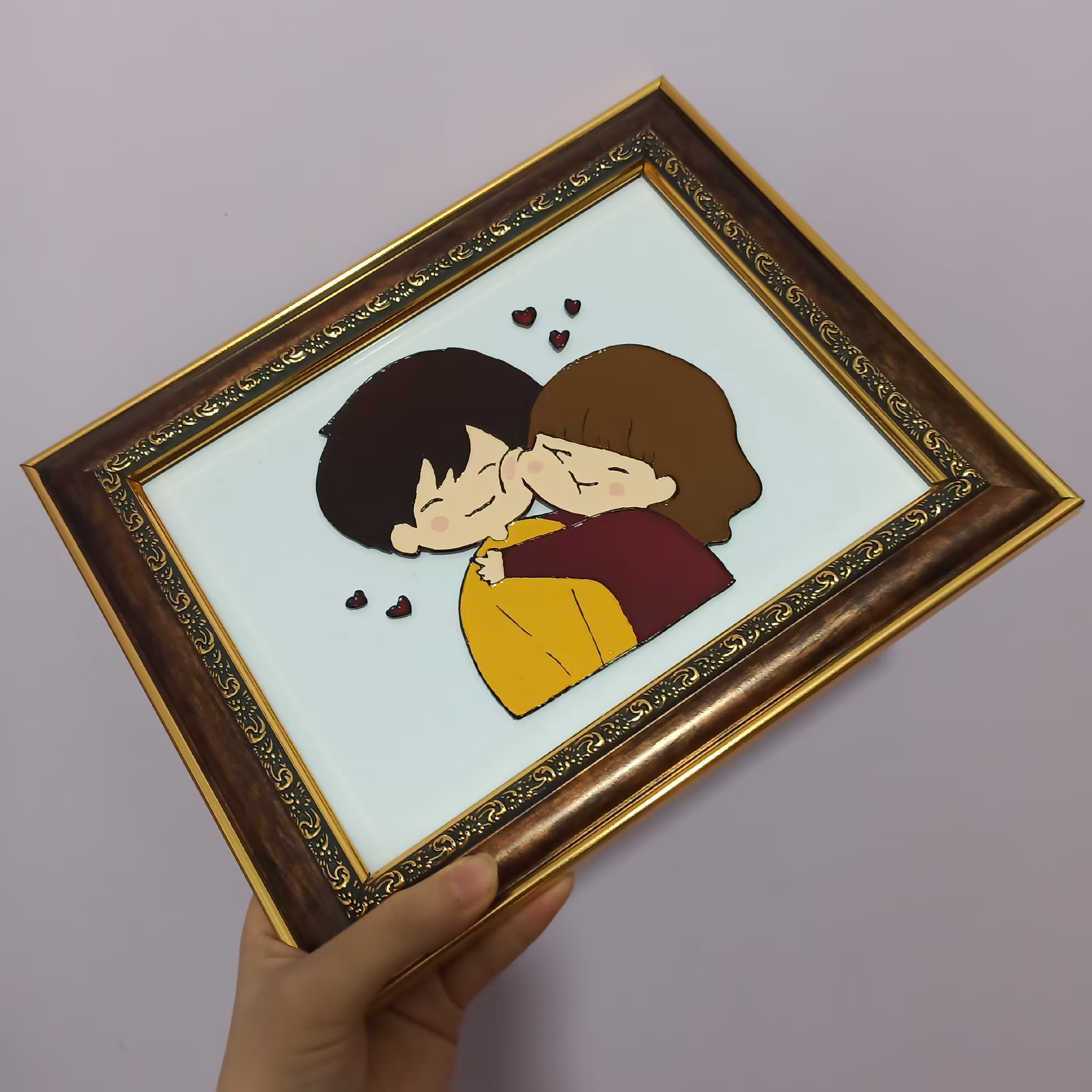 تابلو عاشقونه ویترای