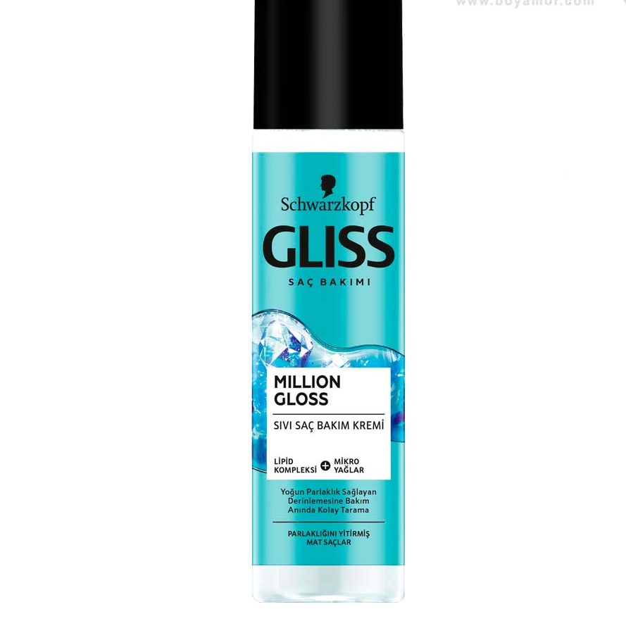 اسپری دو فاز گلیس مدل MILLION GLOSS حجم 200 میل
