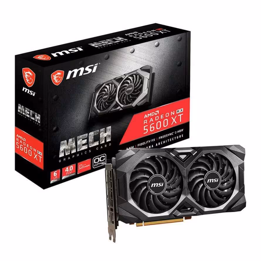 کارت گرافیک ام اس آی RADEON RX 5600 XT MECH OC