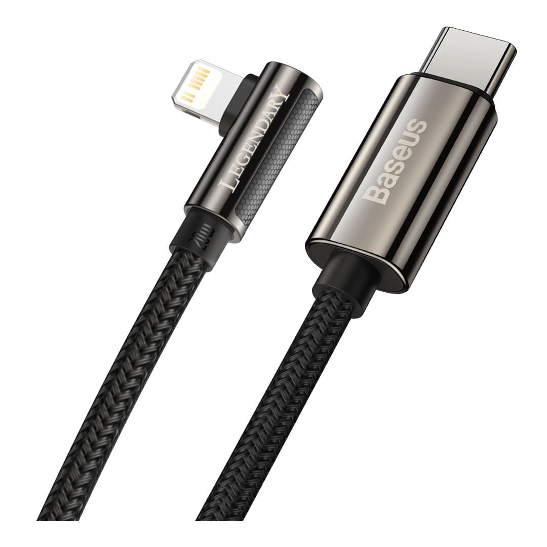 خرید و قیمت کابل لایتنینگ به USB Type-C بیسوس Legend Series CATLCS-01 طول 1 متر