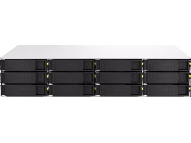 ذخيره ساز تحت شبکه NAS کیو نپ مدل TS-1264U-RP-8G