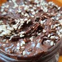 کرم کنجد شکلاتی شاهین 400 گرم