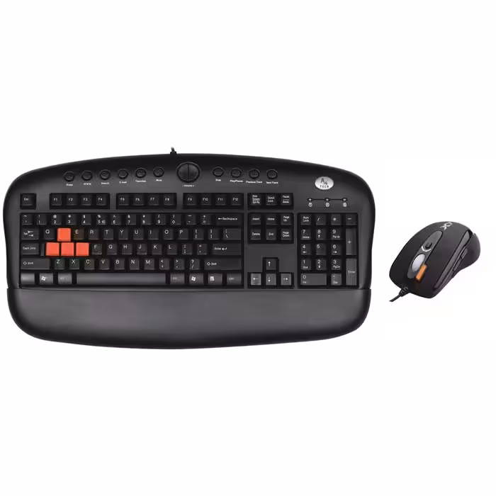 کیبورد و ماوس گیمینگ ای فور تک با سیم KX-2810BK