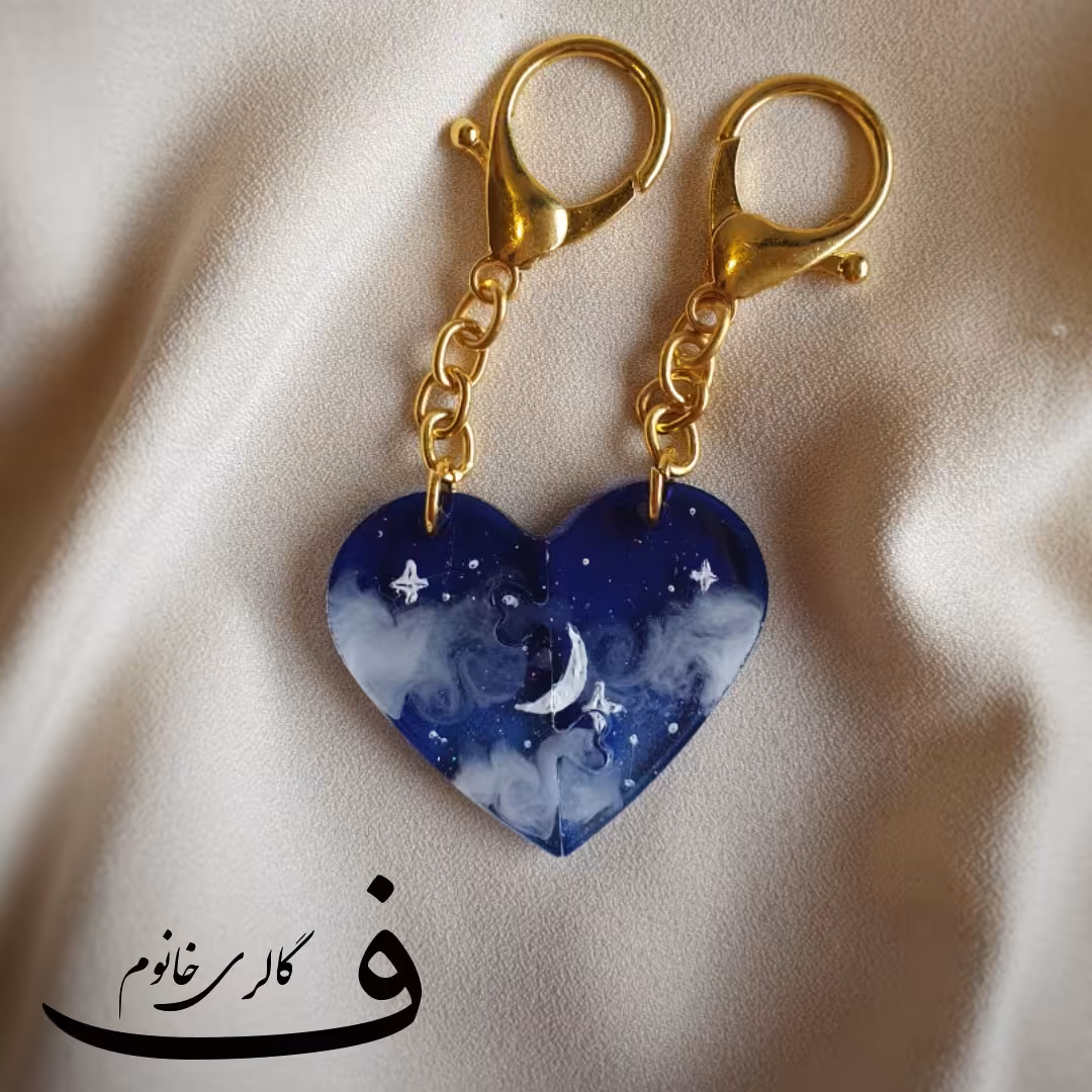 جاسوئیچی ست زوج فانتزی آسمان شب مجیکال ستاره ماه ابر دخترانه هدیه خاص