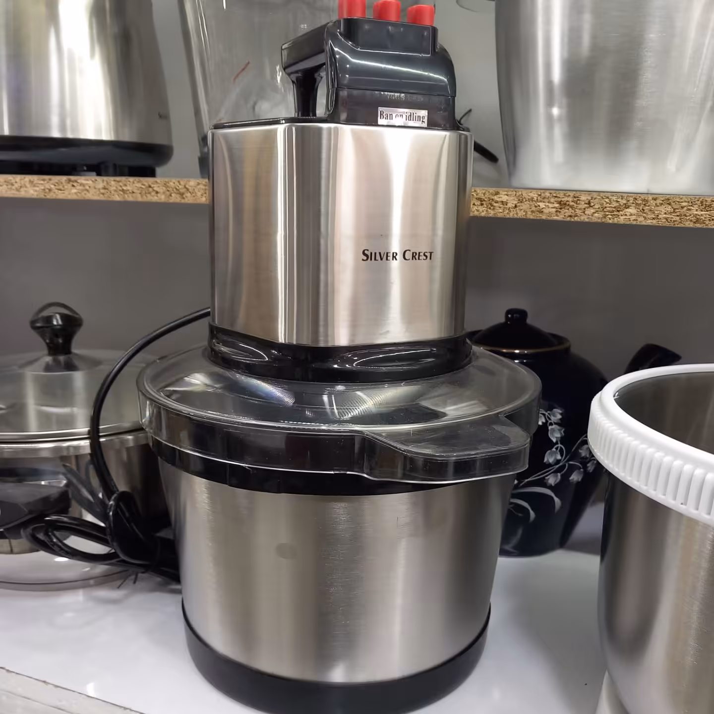 خردکن و غذاساز  تمام استیل سیلورکرست 6لیتر 3500وات
