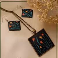 نیم ست میناکاری