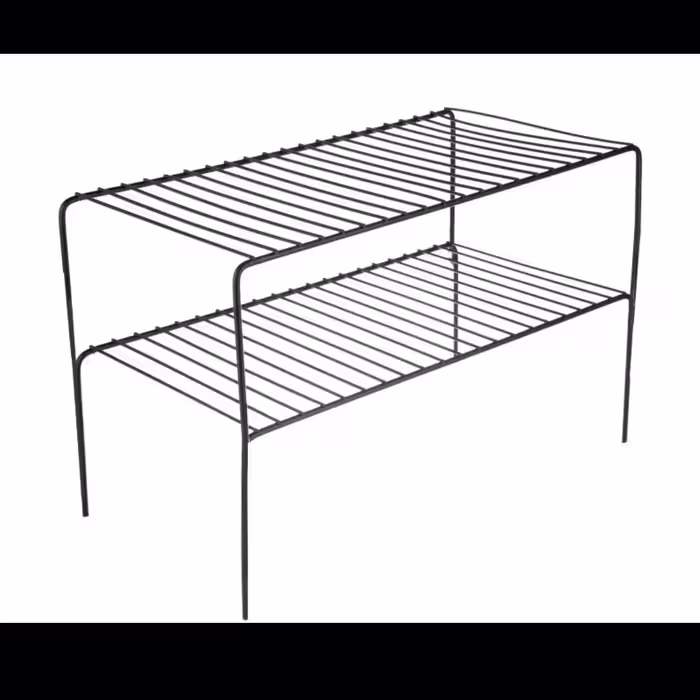 راف (نظم دهنده کابینت) مشکی رنگ پودری استاتیک مفتول کلفت
