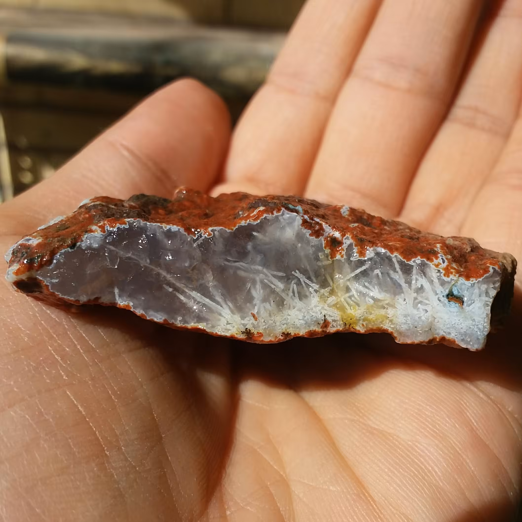 سنگ راف عقیق سلیمانی رتایل دار خاااص 100در100 طبیعی محشر دیدنی