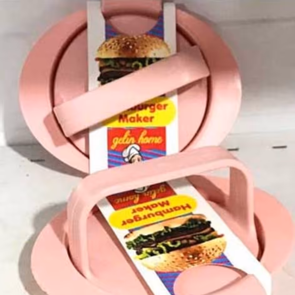 همبرگر ساز خانگی 3 تیکه

