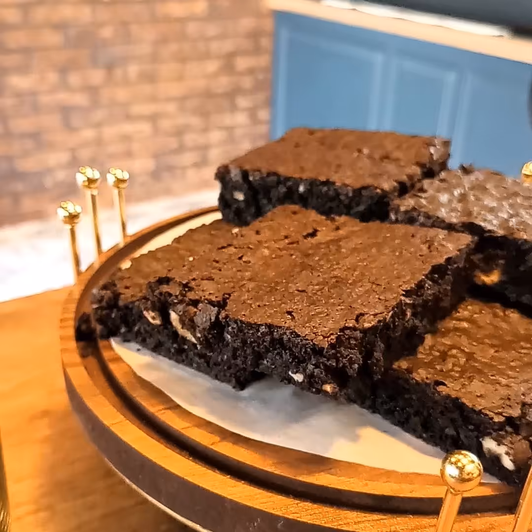 کیک براونی فندوقی 6 عددی